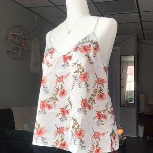 Forever 21 Silky Floral Blouse NWT